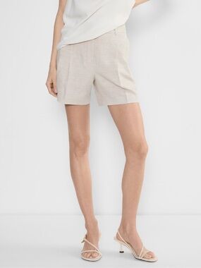 Aritzia Linen Effortless Short Mid Thigh Size 4